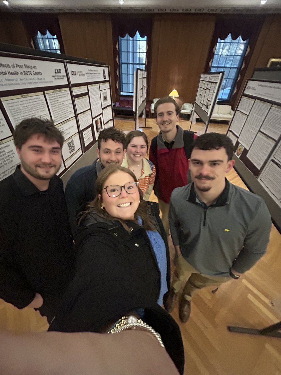 CAlexisRobinson's tweet photo. So excited for EKU Scholars Day! Happy to see Exercise and Sports Science so well represented! @AnnetteMonk9 @EKU_CHS @EKU_ESS https://t.co/LLlRooRYaP
