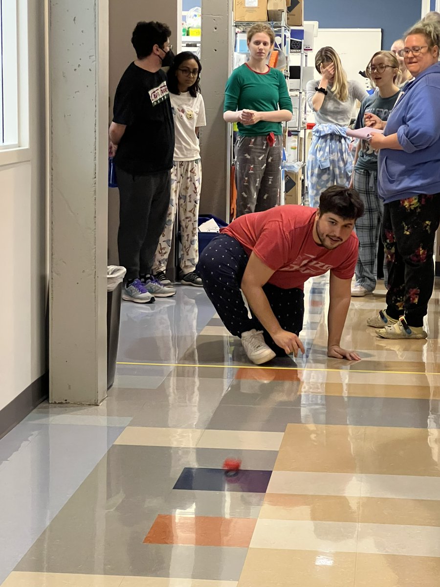 TheGregoryLab's tweet image. Our 2nd annual #LabOlympics were also held last week, including #pipette tip shooting, glove swapping, typing race, #LabTape shuffleboard, and the tip box race. 
Winners received extra points for our #LabAppreciationWeek and bragging rights until next year's competition 🏓🌟🏅🧪