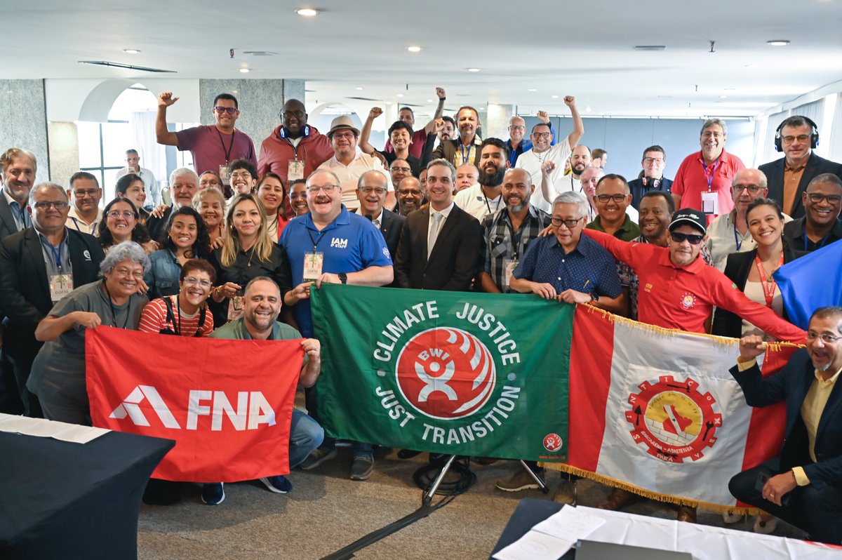 BWIglobal's tweet photo. 📣🌳🌍 The Building and Wood Workers' International (BWI) has submitted a key proposal to Lula for a “Decent Work Agenda for the Amazon”. #DecentWork #COP30 #SaveTheAmazon
Read this article! 👇
https://t.co/TmWErqrwqJ https://t.co/gom2nAePs6