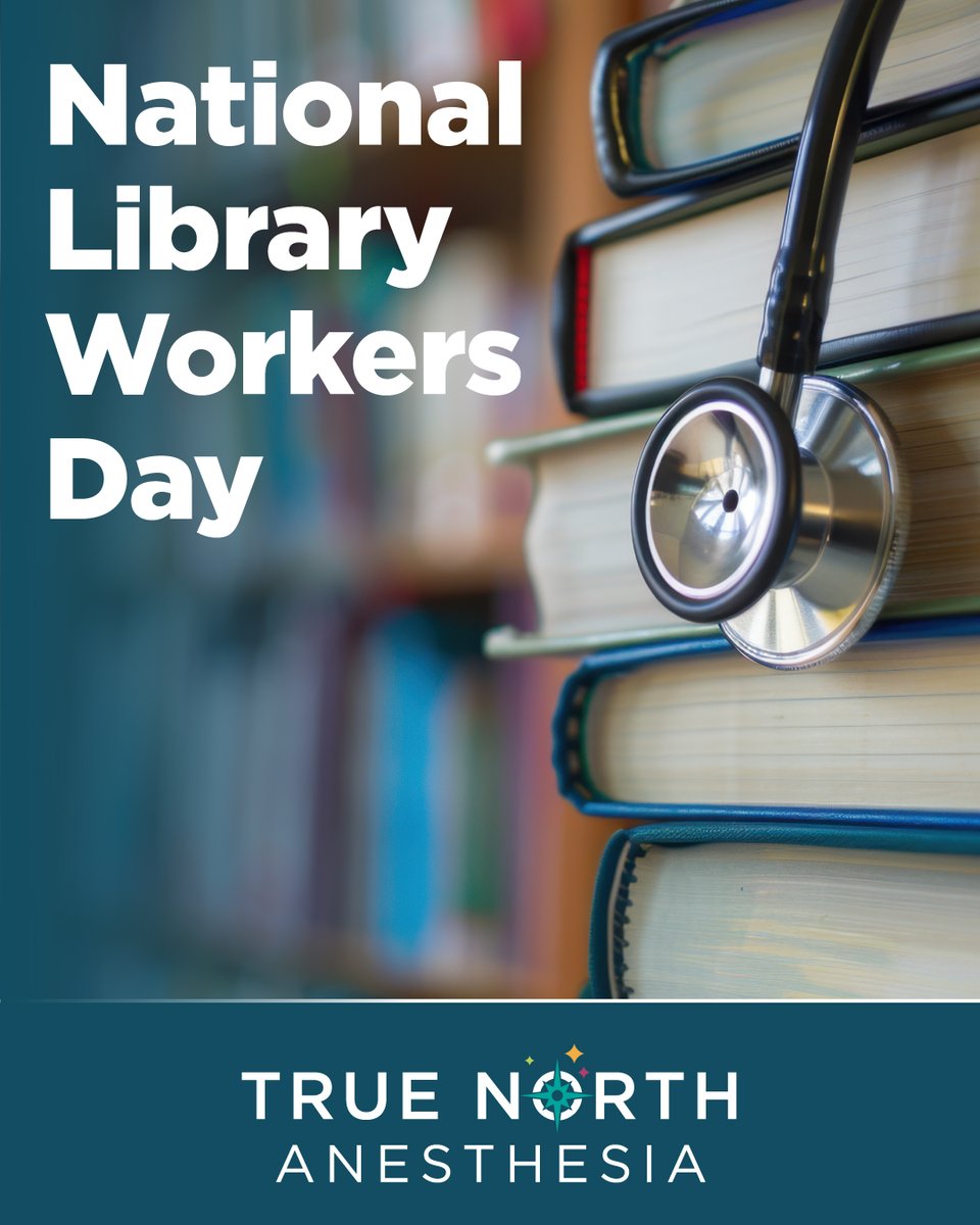 National Library Workers Day - Whether it’s finding the perfect book or guiding research, their work makes a difference. At True North, we also value the pursuit of knowledge and continued education. Take a moment today to appreciate the library workers in your community.