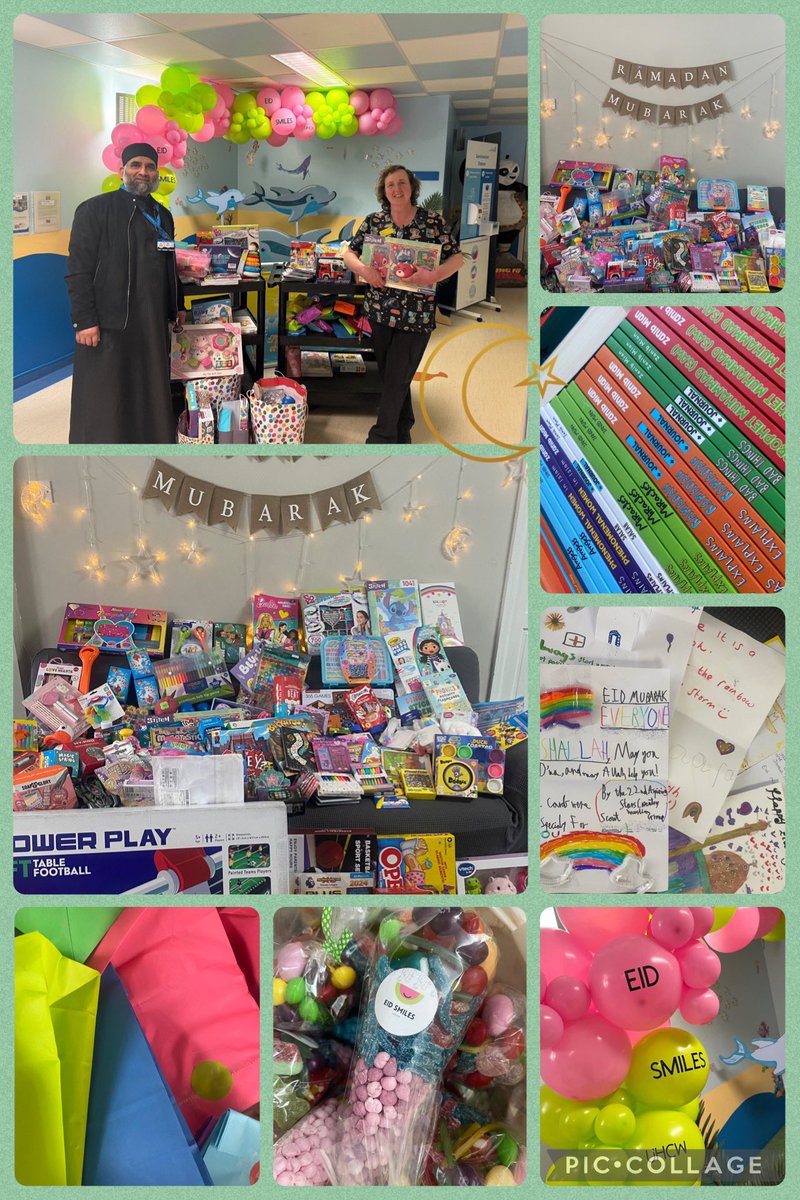 Eid at Coventry supported by the local community treated our families to sweet cones, goodie bags and on Eid Day in Faith Centre, children received Eid gifts. 
Thank you to all involved for the wonderful celebrations