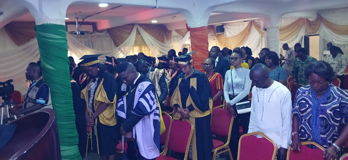 lapoinstitute's tweet photo. The 5th Matriculation Ceremony is underway...

#LAPOInstitute #Matriculation #LiveEvent #Education #NewBeginnings https://t.co/z6dGLYkdxb