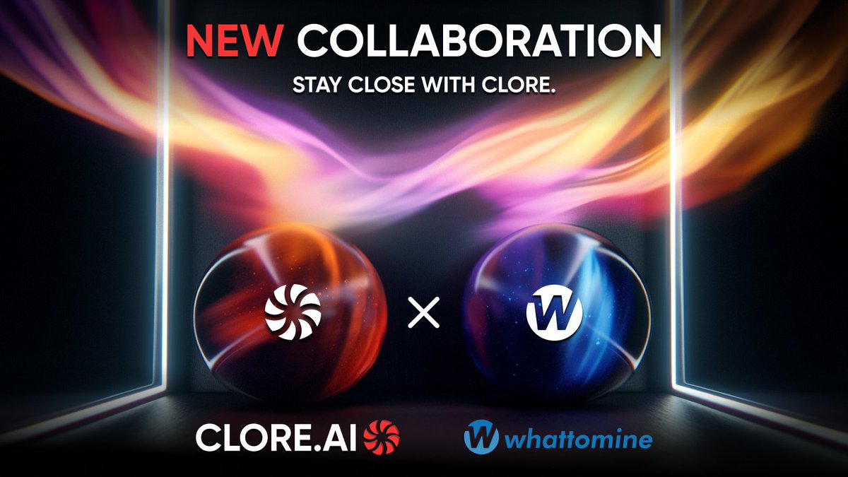 clore.ai (@clore_ai) on Twitter photo 🚀 Clore x <a href="/WhatToMine/">WhatToMine</a> Integration is Live! 🔥
We’re excited to announce our official collaboration with WhatToMine — the most popular platform for GPU profitability tracking 💻💰
Now, when you’re choosing which coin to mine, you can instantly see the profitability of mining 🚀 Clore x <a href="/WhatToMine/">WhatToMine</a> Integration is Live! 🔥
We’re excited to announce our official collaboration with WhatToMine — the most popular platform for GPU profitability tracking 💻💰
Now, when you’re choosing which coin to mine, you can instantly see the profitability of mining