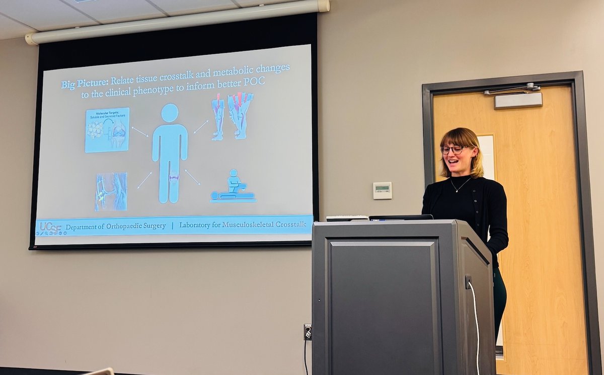 Schroeder Arthritis Institute (@schroederinst) on Twitter photo We are pleased to have hosted Dr. Jessica G. Wagner, from <a href="/UofCalifornia/">University of California</a> , at <a href="/SchroederInst/">Schroeder Arthritis Institute</a>! Dr. Wagner gave a compelling talk on "Uncovering the Mechanistic Role of the Infrapatellar Fat pad in #Osteoarthritis. We are pleased to have hosted Dr. Jessica G. Wagner, from <a href="/UofCalifornia/">University of California</a> , at <a href="/SchroederInst/">Schroeder Arthritis Institute</a>! Dr. Wagner gave a compelling talk on "Uncovering the Mechanistic Role of the Infrapatellar Fat pad in #Osteoarthritis.