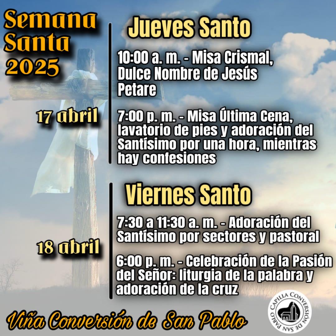 Capilla Conversión de San Pablo tweet media