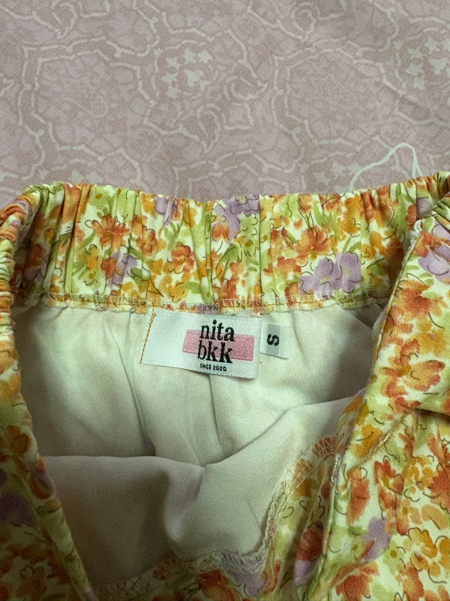 watchamin's tweet photo. กระโปรง แบรนด์IG nita bkk size s ใส่ 180 บาท https://t.co/WJTq9cG6Hd