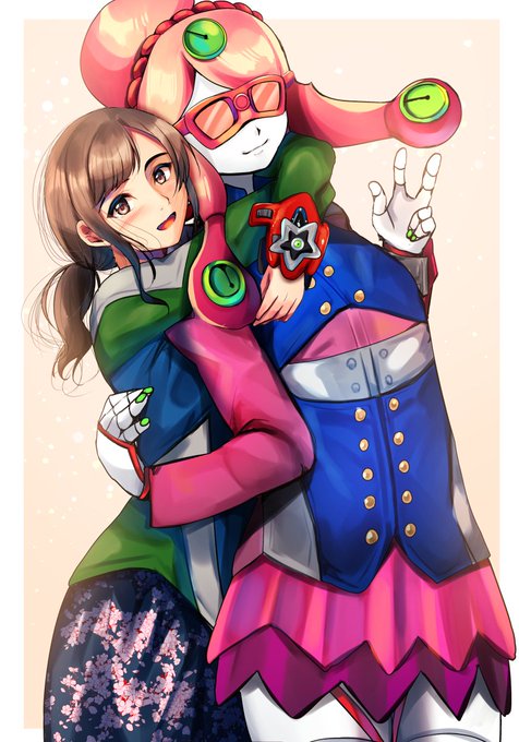 リクエストいただきました『宇宙戦隊キュウレンジャー』よりハミィ&ラプター283です #Skeb 