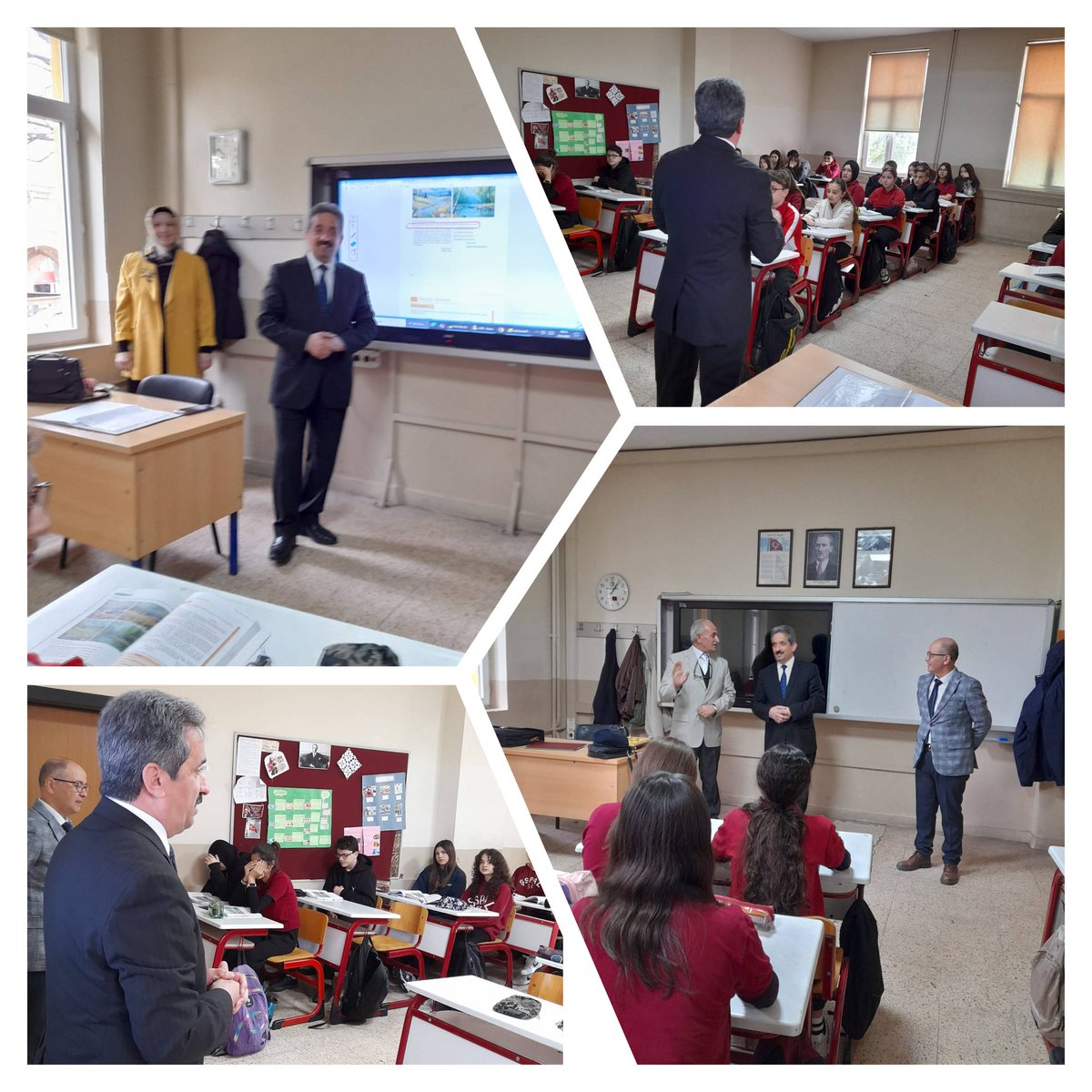 📍İlçe Milli Eğitim Müdürümüz 
Muhammet Asil #ŞehitSedatPelitAnadoluLisesini 
ziyaret etti.İdareci, Öğretmen ve öğrencilerle bir araya geldi.Derslere katıldı.
<a href="/Yusuf__Tekin/">Yusuf Tekin</a> 
<a href="/Alireisoglu34/">Dr. Ahmet ALİREİSOĞLU</a> 
<a href="/Muhammet_Asil61/">Muhammet ASİL</a>