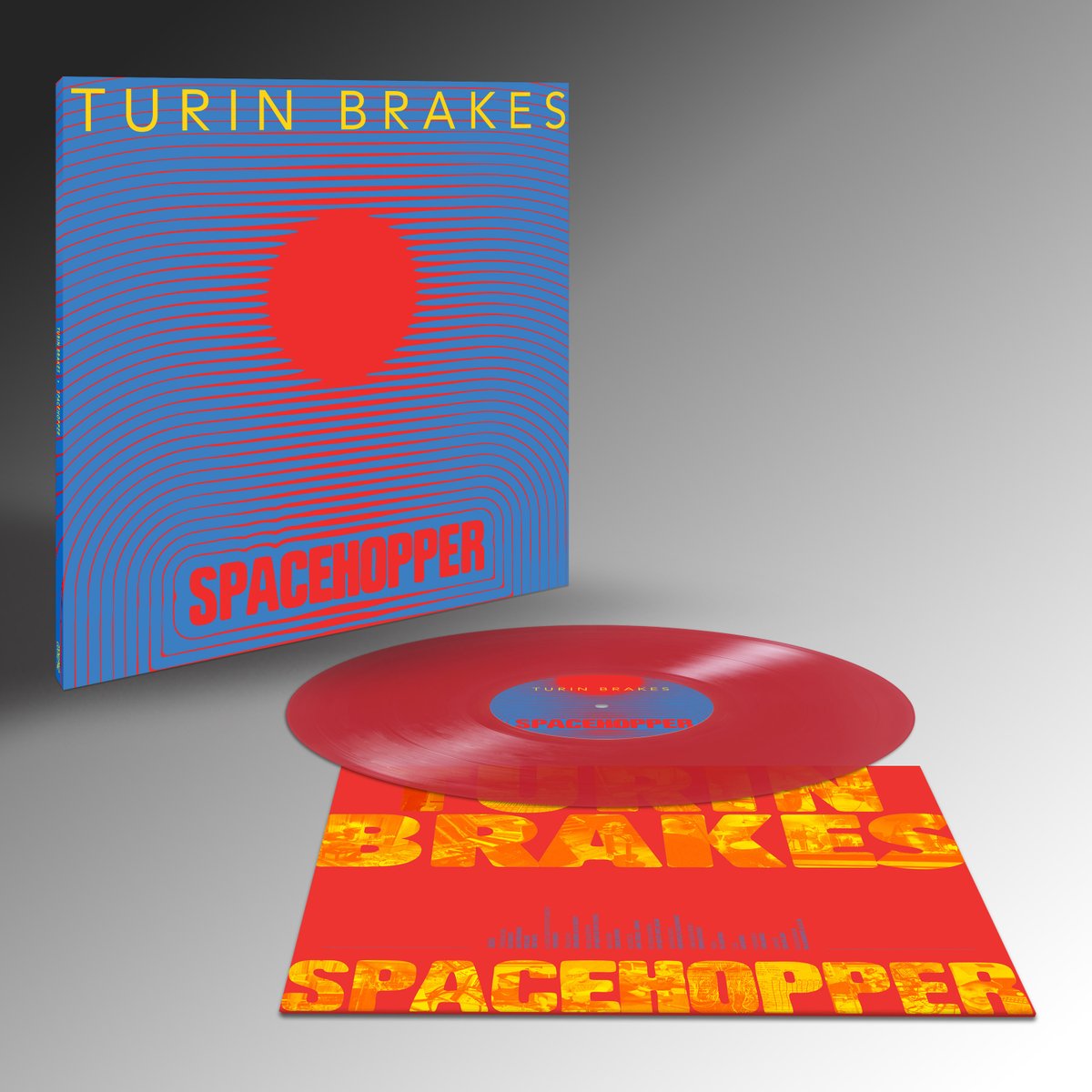 turinbrakes's tweet photo. Our 10th album Spacehopper lands Friday 23rd May and will be available on: 

🎨 Splatter vinyl (exclusive to our official store)
💿 CD
🔵 Blue transparent vinyl
🔴 Red transparent vinyl

🪐 Pre-order your copy here: https://t.co/aIFu3OFBZw https://t.co/Yjhzxl3r6U