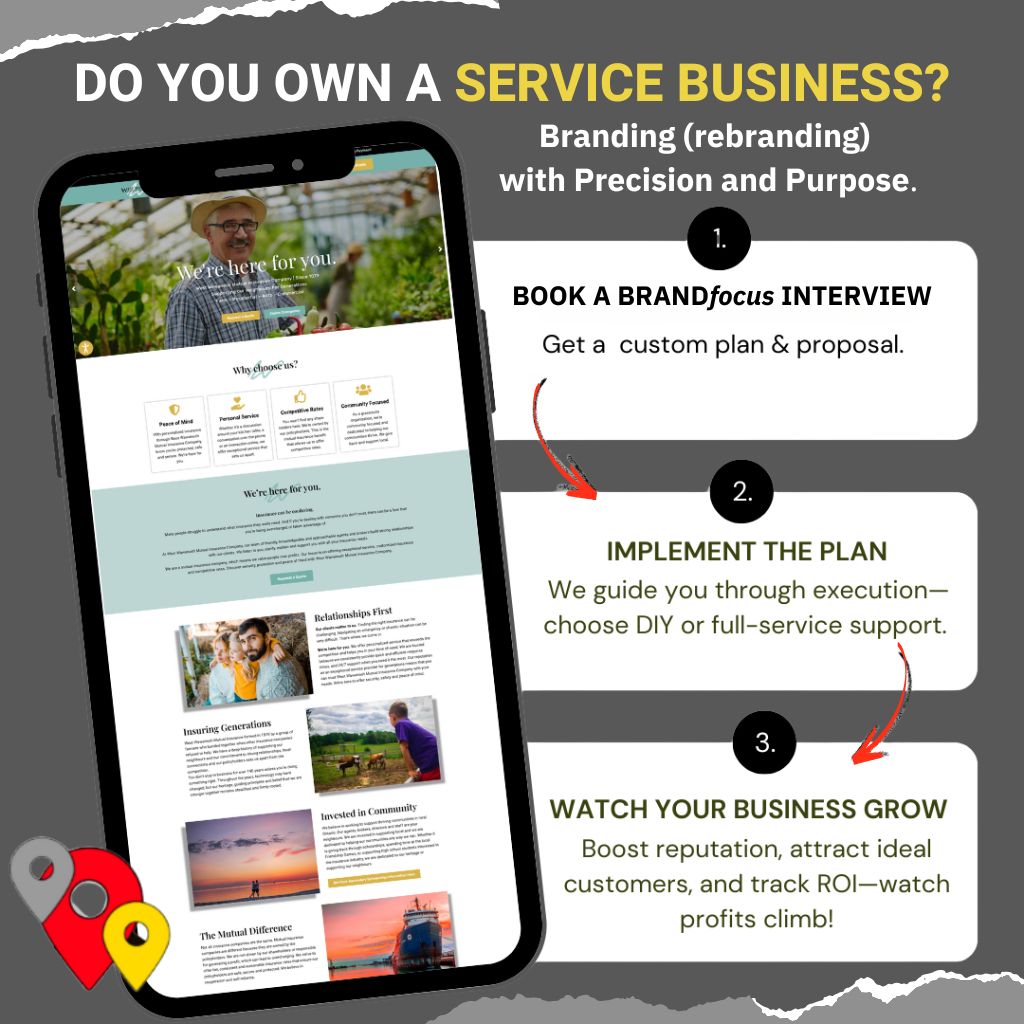 519web's tweet image. Stuck on where to start with digital marketing? Good news—519Web’s BRANDfocus Interview is your first step to clarity. Think of it as a roadmap to more customers, better reputation, and real growth.
#websiteproject #womeninbusiness #smallbusinessontario #kincardineontario