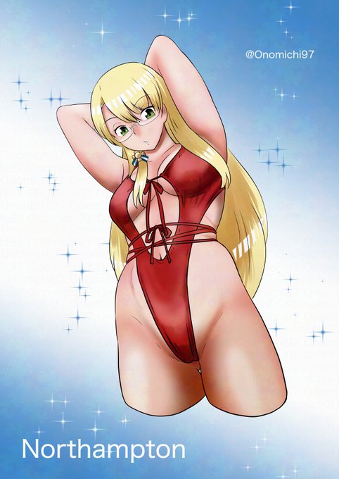 ノーザンプトン、上から眺めるか下から眺めるか
 #艦これ版真剣お絵描き60分一本勝負_20250408 