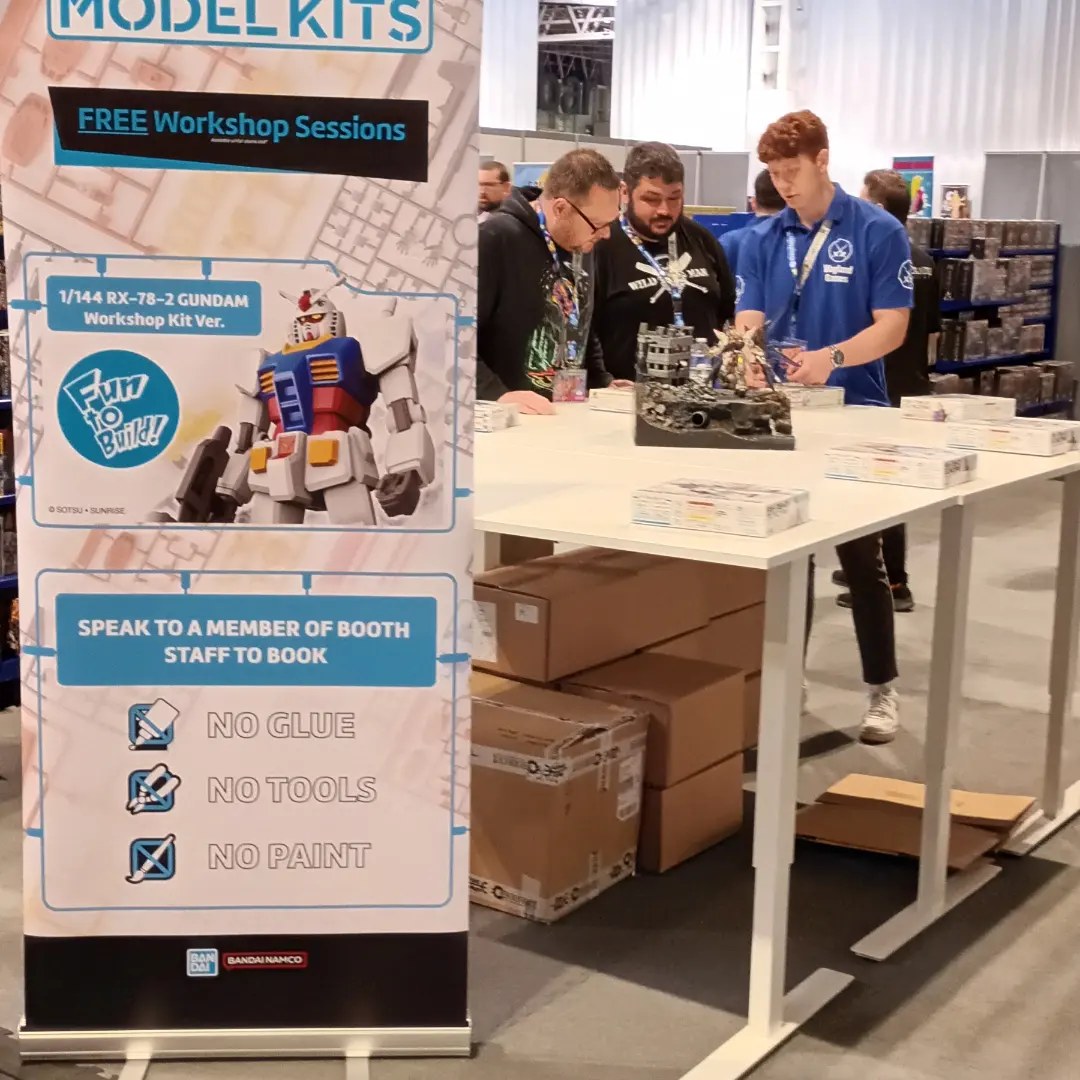 Once again for #salute2025 we are teaming up with the fantastic @bandai_hobby_UK for another year to host the Bandai Build and Take Workshop!

You'll be able to come to our stand at TF10 to build and take your very own Bandai kit!

@slwsalute #bandai #gunpla #gundam