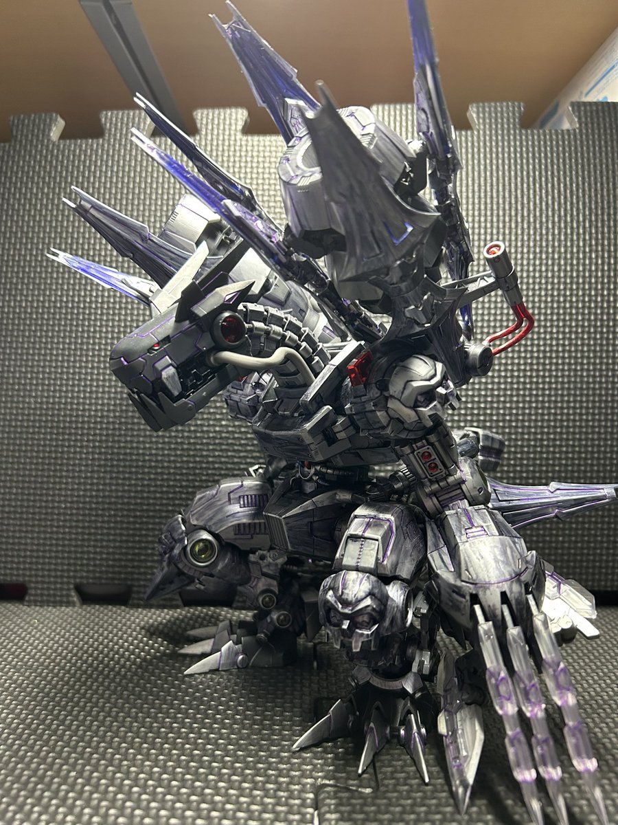 私がムゲンドラモンばっかり改造するのはマシーン型だから抵抗が小さいんだと思う(・ω・)