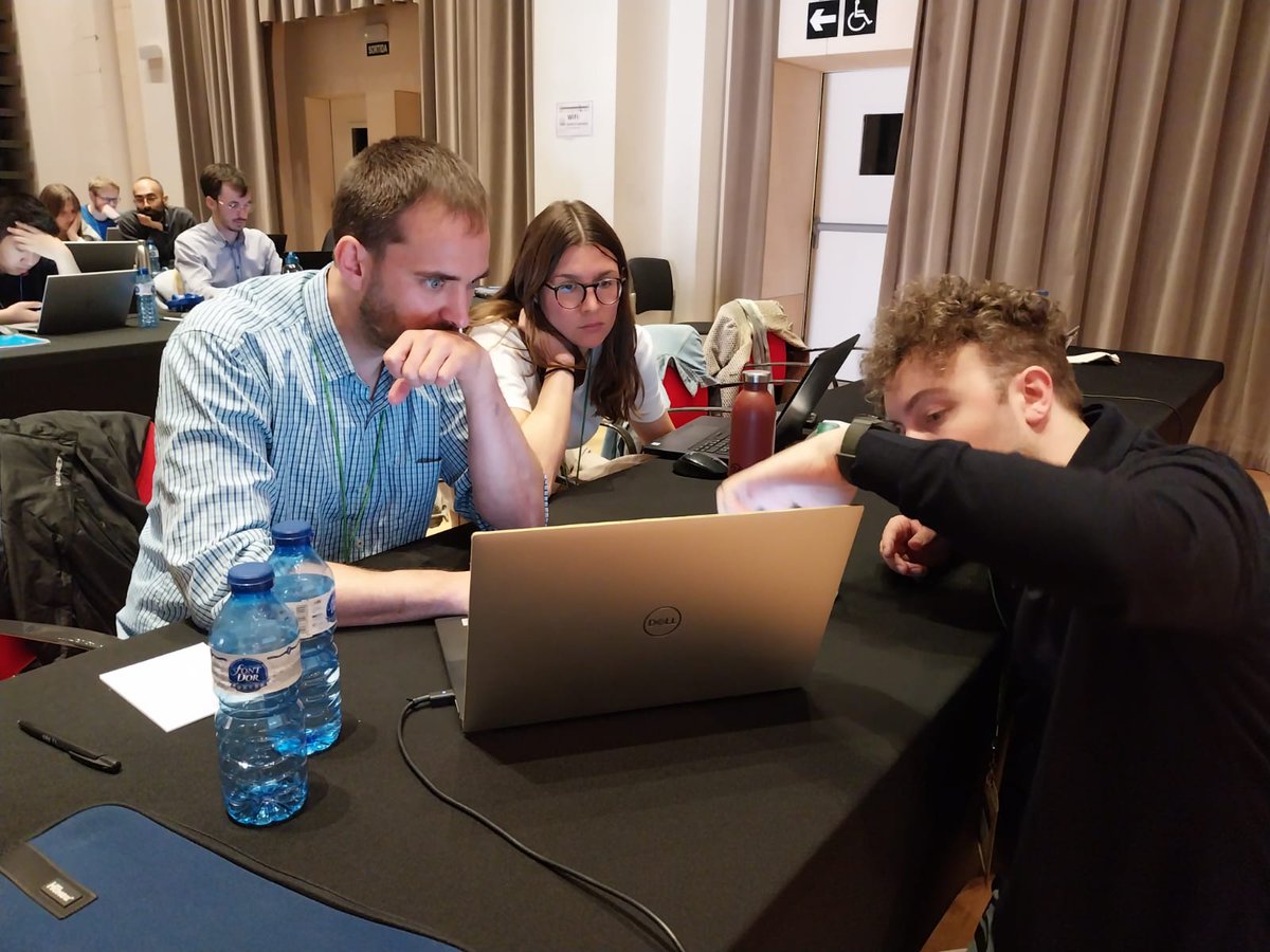Miquel Aguirre Font (@miquel_aguirre) on Twitter photo In the first two days, we've enjoyed theory and hands-on sessions by <a href="/StphaneAvril1/">Stéphane Avril</a> (<a href="/MINES_StEtienne/">MINES Saint-Étienne</a>); <a href="/MPeirlinck/">Mathias Peirlinck</a> (<a href="/tudelft/">TU Delft</a>) and <a href="/VCIrene/">Irene Vignon-Clementel</a> (@inria). In the first two days, we've enjoyed theory and hands-on sessions by <a href="/StphaneAvril1/">Stéphane Avril</a> (<a href="/MINES_StEtienne/">MINES Saint-Étienne</a>); <a href="/MPeirlinck/">Mathias Peirlinck</a> (<a href="/tudelft/">TU Delft</a>) and <a href="/VCIrene/">Irene Vignon-Clementel</a> (@inria).