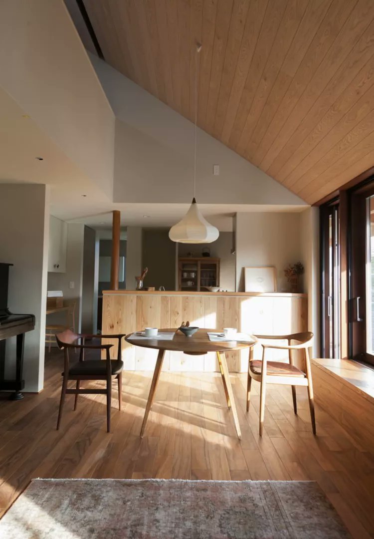 StyledNSpaces's tweet photo. 🍽️Japanese dining room essentials:
• Natural wood &amp; neutral palette
• Flexible floor seating
• Shoji screen lighting
• Handcrafted tableware
• Intentional minimalism
Find beauty in simplicity. #ZenDesign #InteriorInspo https://t.co/OcmCmyjmmj
