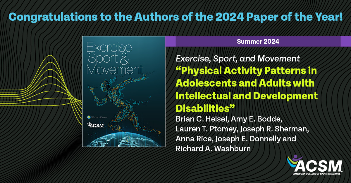 Exercise, Sport, and Movement tweet media