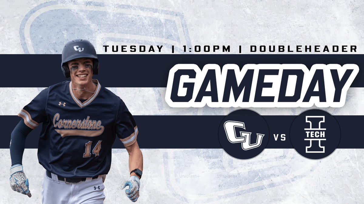 𝐆𝐀𝐌𝐄𝐃𝐀𝐘

Cornerstone Baseball travels to Ft. Wayne for a conference DH against Indiana Tech🦅

🆚RV - Indiana Tech
⏰1:00 PM
