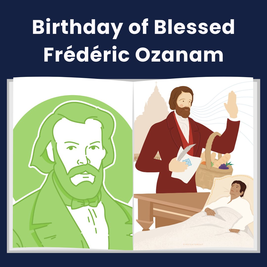 MiniVinniesEW's tweet photo. Today is the birthday of Blessed Frédéric Ozanam, the Founder of the SVP!
This is a great opportunity for your Mini Vinnies to find out more about their Founder - click here to get started: https://t.co/9BrDInGpO9 https://t.co/LGY8W9xzvi