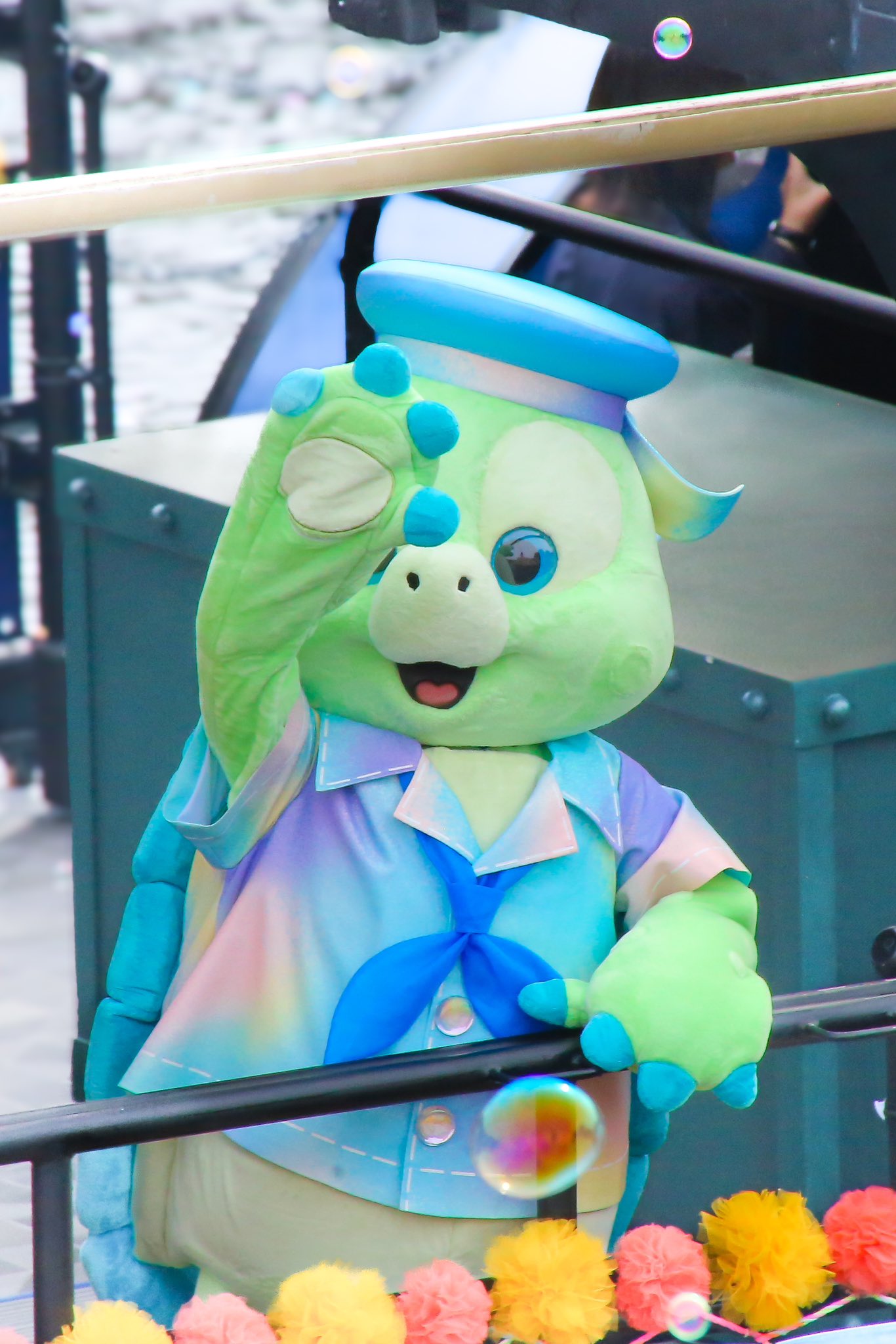 ルームウェア】 ディズニー カラフルハピネス ダッフィー 半袖