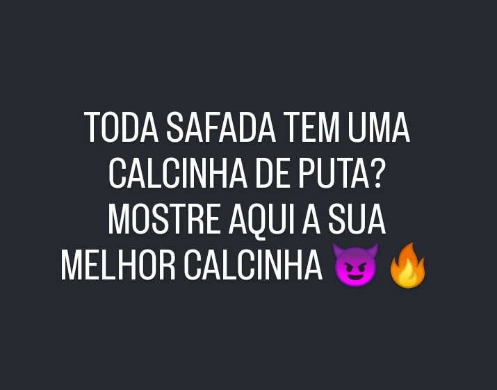 PH Safado® 37K (@phsafado) on Twitter photo ⚠️ DESAFIO ⚠️
QUEM TEM CORAGEM DE MOSTRAR, A SUA MELHOR CALCINHA? 😈🔥
⚠️ Envie conteúdos pelo Whatsapp 📲 11943169307
PARCEIROS 👇
<a href="/PHSafado2/">PH Safado (Perfil Reserva)</a>
<a href="/brother_divulga/">+18_divulgando</a>
<a href="/amante_divulga/">Me Surpreenda na DM 🤤🔞🔥</a>
<a href="/Sussanogruu/">Sussano</a>
<a href="/HotGurlsBRA/">HOT Gurls BR 🔞</a> ⚠️ DESAFIO ⚠️
QUEM TEM CORAGEM DE MOSTRAR, A SUA MELHOR CALCINHA? 😈🔥
⚠️ Envie conteúdos pelo Whatsapp 📲 11943169307
PARCEIROS 👇
<a href="/PHSafado2/">PH Safado (Perfil Reserva)</a>
<a href="/brother_divulga/">+18_divulgando</a>
<a href="/amante_divulga/">Me Surpreenda na DM 🤤🔞🔥</a>
<a href="/Sussanogruu/">Sussano</a>
<a href="/HotGurlsBRA/">HOT Gurls BR 🔞</a>
