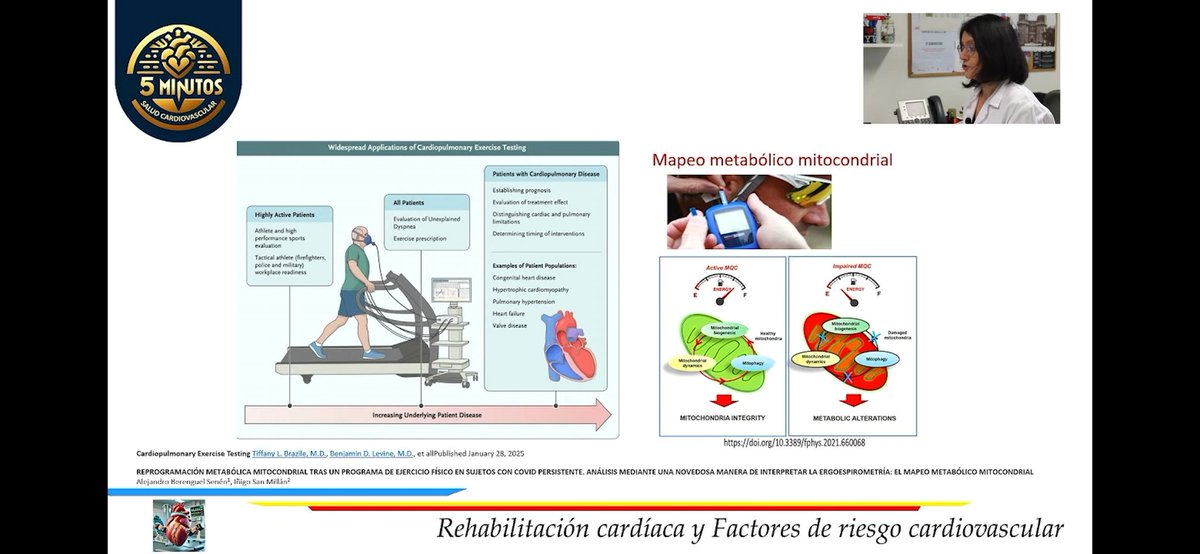 Tenemos nuevo vídeo! 5 minutos de oro en rehabilitación cardíaca: estrategias y beneficios.
Por la gran experta Alicia Serrano 🔝🔝
youtu.be/l_AwnOLK0gU?si…