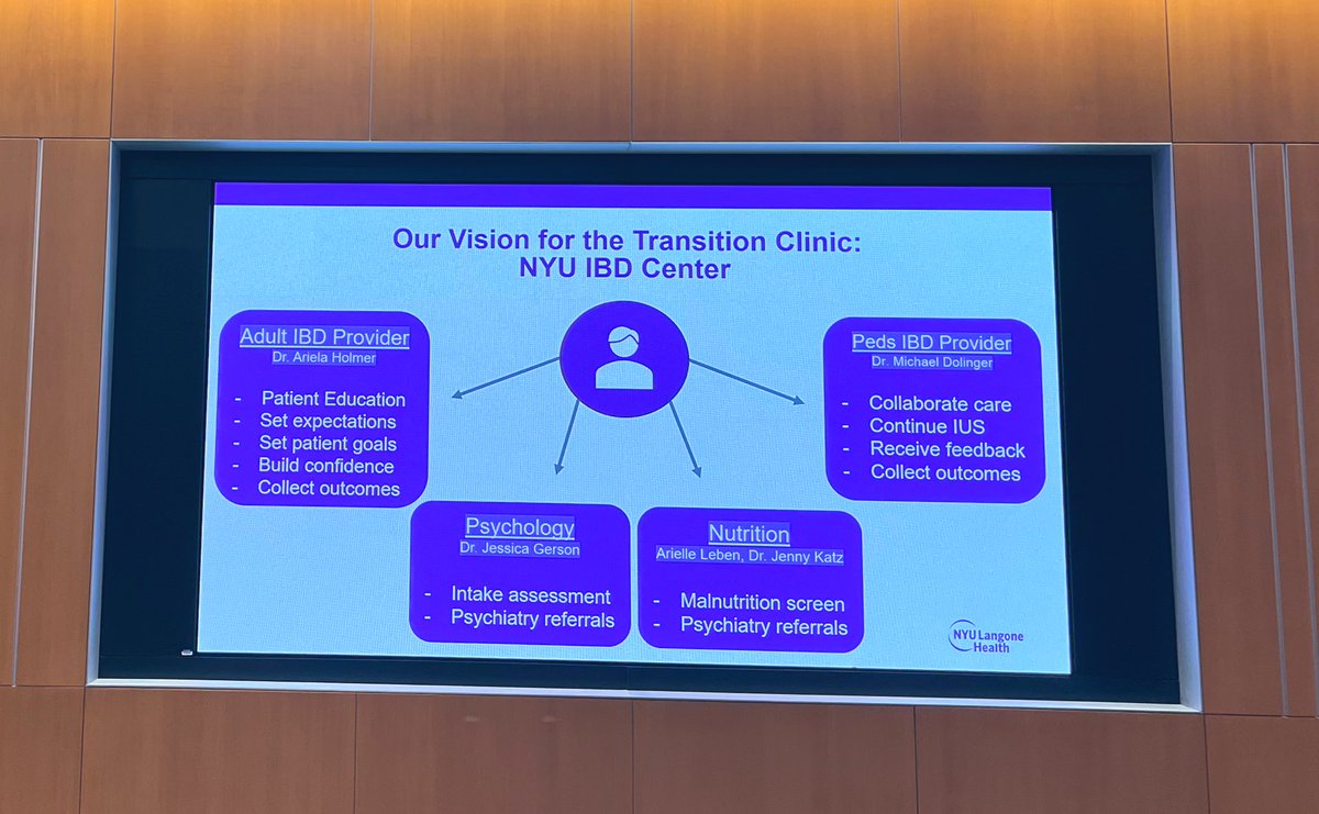 Simon Hong (@simonhongmd) on Twitter photo Fantastic GI grand rounds by <a href="/DrMikeDolinger/">Michael Todd Dolinger, MD MBA</a> <a href="/HolmerMd/">Ariela Holmer</a> on the importance and challenges of transition from pediatric to adult #IBD care 🧒🏻➡️👩🏼 Looking forward to the growth of the Transition Clinic <a href="/NYULH_GastroHep/">Gastroenterology & Hepatology | NYU Langone Health</a>! Fantastic GI grand rounds by <a href="/DrMikeDolinger/">Michael Todd Dolinger, MD MBA</a> <a href="/HolmerMd/">Ariela Holmer</a> on the importance and challenges of transition from pediatric to adult #IBD care 🧒🏻➡️👩🏼 Looking forward to the growth of the Transition Clinic <a href="/NYULH_GastroHep/">Gastroenterology & Hepatology | NYU Langone Health</a>!