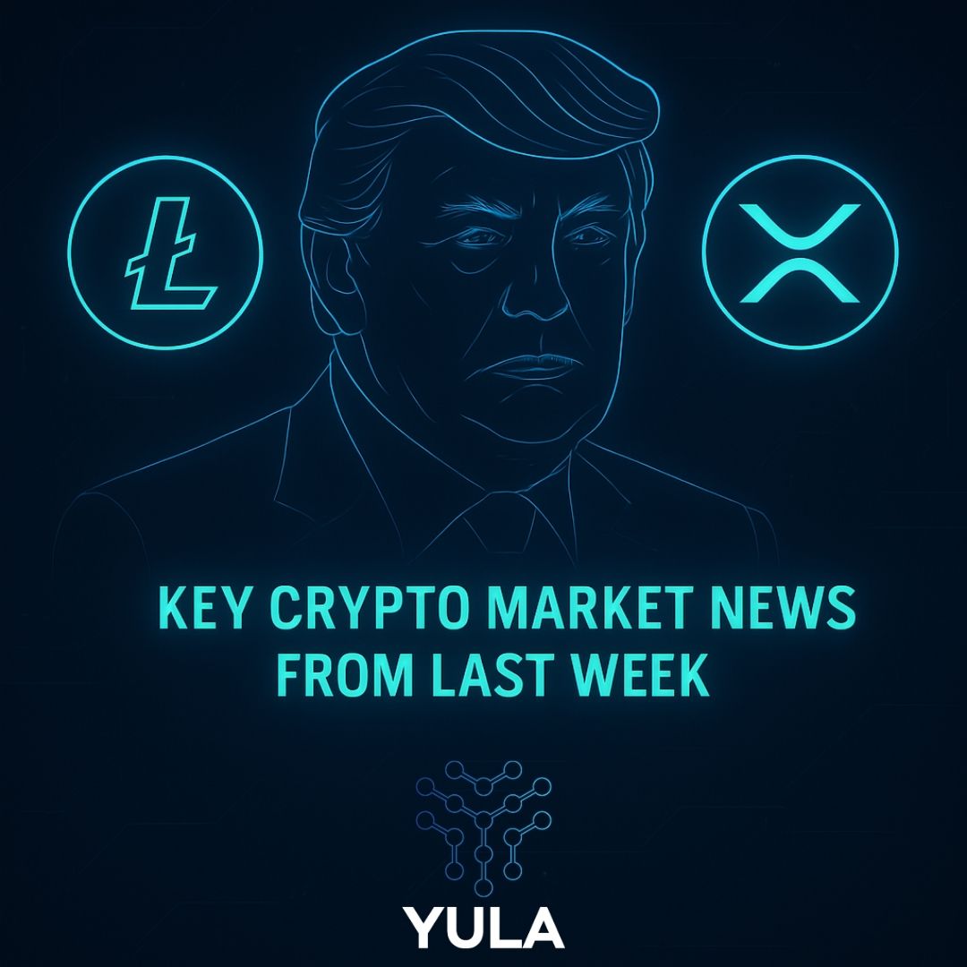 yulalabs's tweet photo. It’s been another eventful week in the world of crypto! 

Here are the top highlights:

📈 Ethereum and Litecoin saw significant gains, boosting investor confidence.

📊 A new XRP-based ETF stirred excitement across the market. 👇 https://t.co/avm49K3Eiu