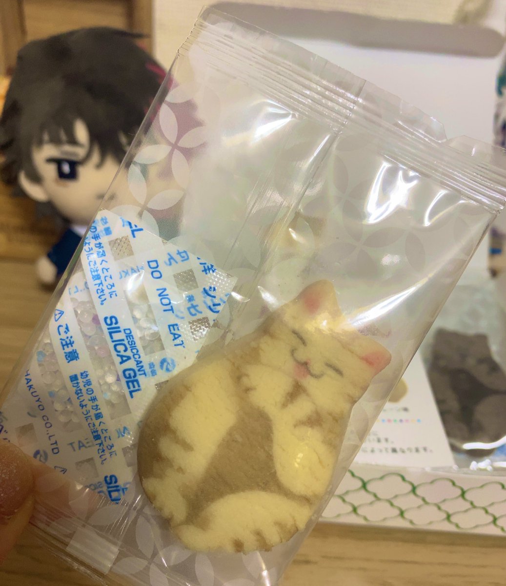 32ohato's tweet photo. これも京都で買った猫ちゃんクッキー💕 https://t.co/QcK6bAlvz6