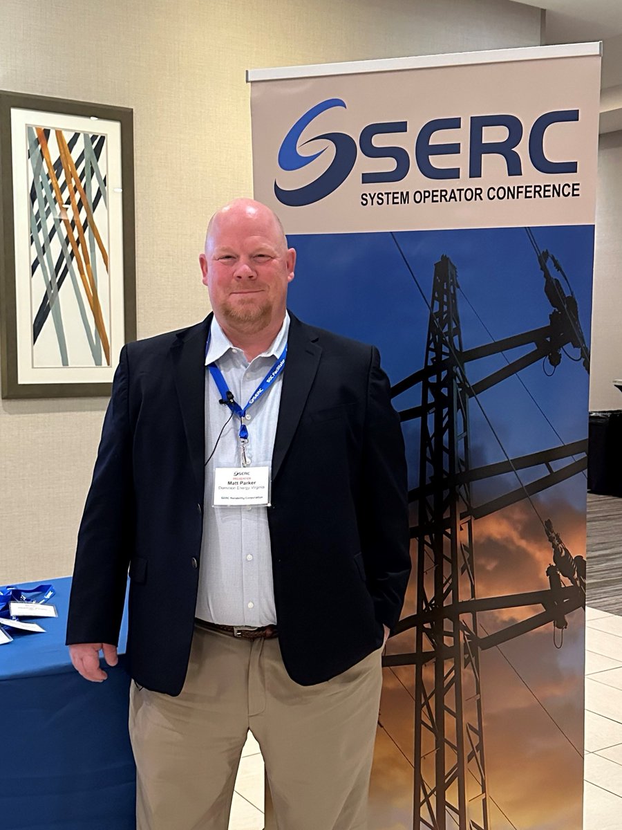SERCReliability (@sercreliability) on Twitter photo Matt Parker, Director of Electric Transmission System Operations at Dominion Energy Virginia, shared valuable insights at <a href="/SERCReliability/">SERCReliability</a>’s SOC in Greenville, SC. He highlighted the crucial role of System Operators in maintaining reliability & security on an ever-changing grid. Matt Parker, Director of Electric Transmission System Operations at Dominion Energy Virginia, shared valuable insights at <a href="/SERCReliability/">SERCReliability</a>’s SOC in Greenville, SC. He highlighted the crucial role of System Operators in maintaining reliability & security on an ever-changing grid.