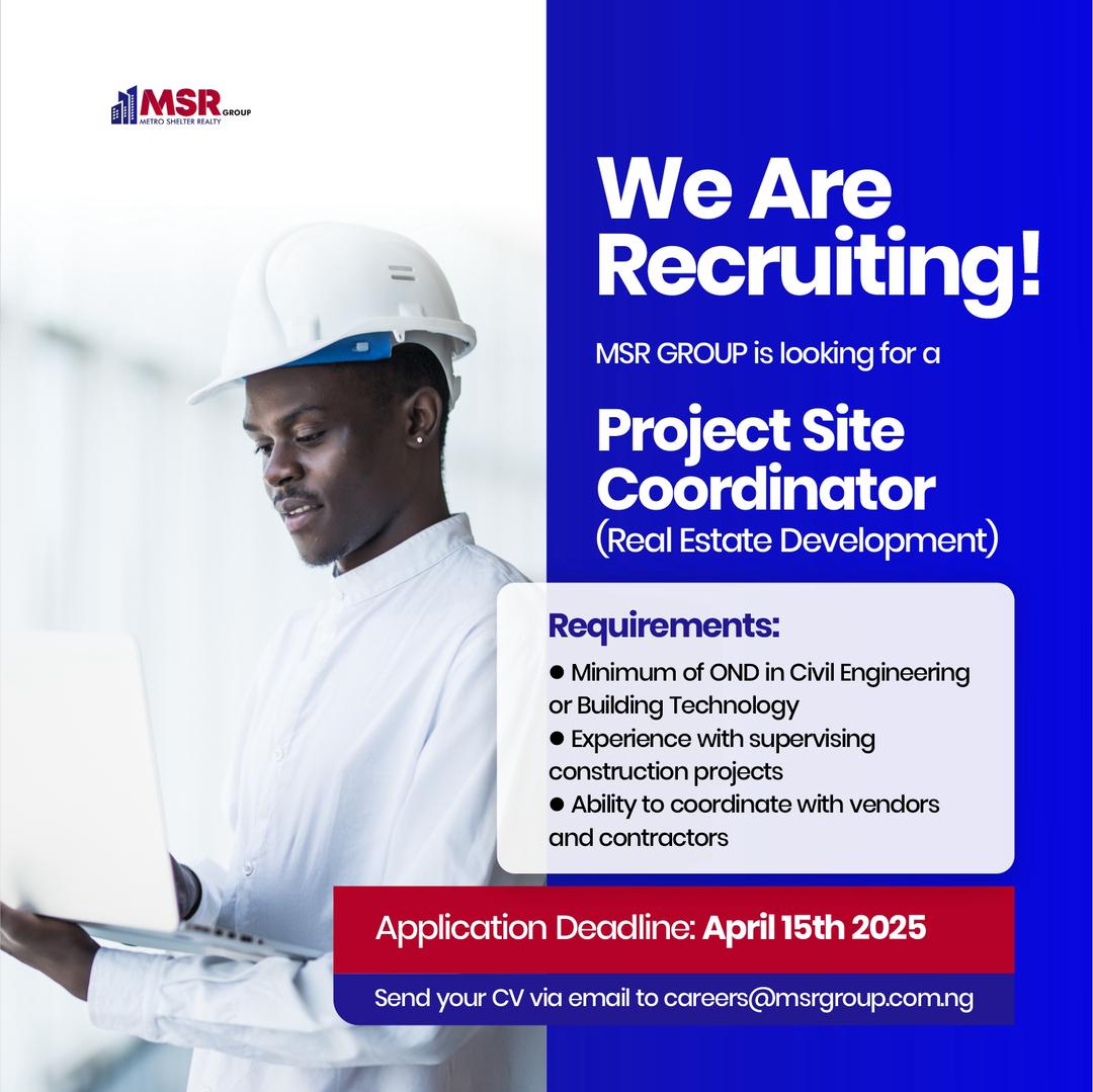 MSRGROUP01's tweet photo. Exciting News — MSR Group is Hiring!
Looking to join a dynamic and growing team? We’re recruiting for multiple roles!

Available Positions:
🗃 Administrative Assistant

📈 Marketers

🚧 Project Site Coordinator

🧤 Office Aid (Cleaner) https://t.co/0p9Bf3Vm9h