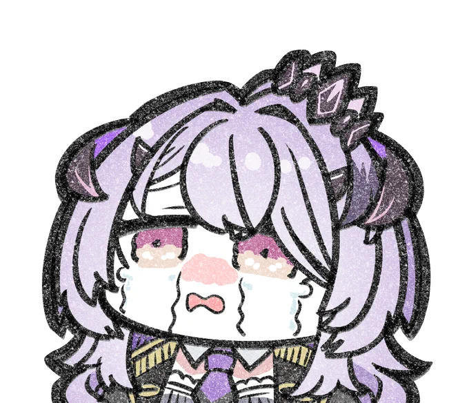 いろんな表情の綺音れむさん描いた #れむ絵 #いろんな表情のvtuberさん