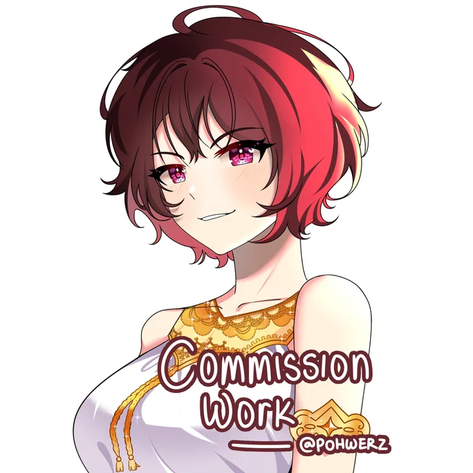 [COMMISSION RESULT] Thankyou so much for commissioning me!! `(*>﹏<*)′ vgen : (inter) carrd : (local) #VgenOpen #VgenComms #artidn