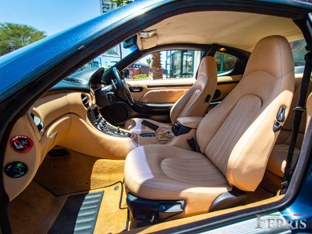 ferriscarssa's tweet photo. Maserati 4200 GT Cambio Corsa – Italian design meets Ferrari power. 4.2L V8, 390HP, 0–100 km/h in 4.9s. Blue with tan leather, Rosso calipers, 66,000km. R399,999. Available now at Ferris.
https://t.co/Htt4oIhHez
#FerrisCars #Maserati #4200GT #ClassicPerformance https://t.co/i7kRntjE7q