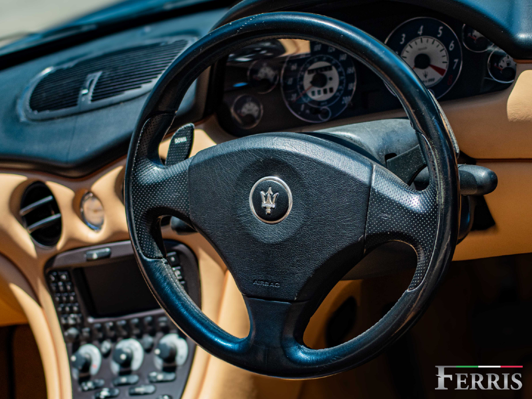 ferriscarssa's tweet photo. Maserati 4200 GT Cambio Corsa – Italian design meets Ferrari power. 4.2L V8, 390HP, 0–100 km/h in 4.9s. Blue with tan leather, Rosso calipers, 66,000km. R399,999. Available now at Ferris.
https://t.co/Htt4oIhHez
#FerrisCars #Maserati #4200GT #ClassicPerformance https://t.co/i7kRntjE7q