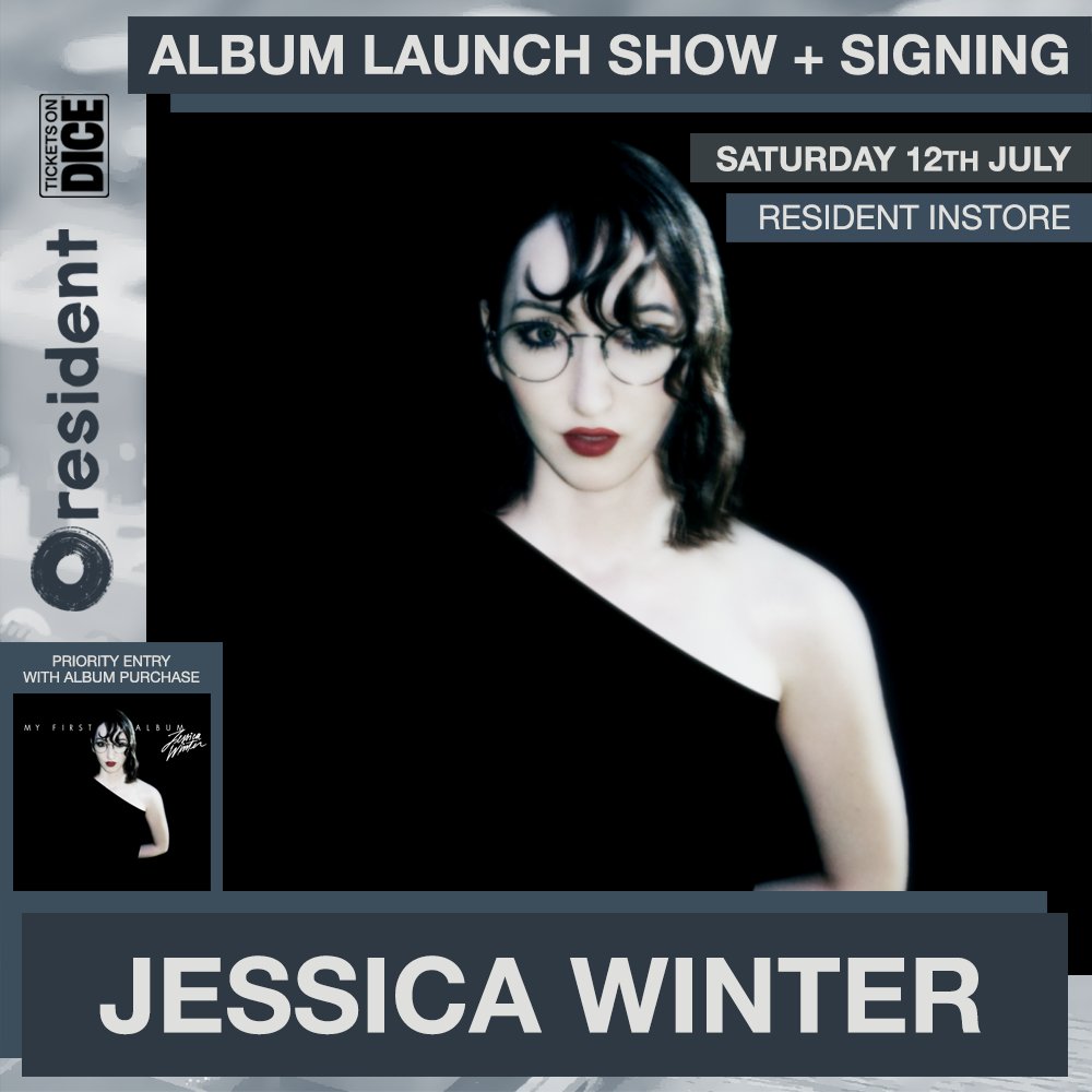 resident (@residentmusic) on Twitter photo ALBUM LAUNCH SHOW + SIGNING: link.dice.fm/H4e9d6293e9c
...and, as you can imagine, we're seriously looking forward to having Jessica bring all of that dopamine-driving, ear-wormy fun into the shop, ensuring our Summer gets into full swing. Don't miss this one!
<a href="/Jessicawinterr/">Jessica Winter</a> ALBUM LAUNCH SHOW + SIGNING: link.dice.fm/H4e9d6293e9c
...and, as you can imagine, we're seriously looking forward to having Jessica bring all of that dopamine-driving, ear-wormy fun into the shop, ensuring our Summer gets into full swing. Don't miss this one!
<a href="/Jessicawinterr/">Jessica Winter</a>