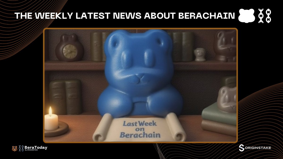 BeraToday's tweet image. 🐻⛓️ Ooga Booga

THE WEEKLY LATEST NEWS ABOUT BERACHAIN THAT YOU CAN'T MISS

It’s been another standout week for the @berachain ecosystem, packed with new launches, key integrations, and significant achievements. Here’s a summary of the top moments:

🐻 @0xberatown Vaults are now…