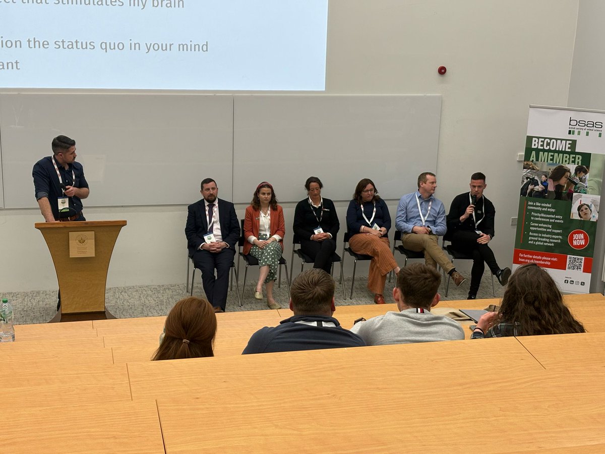 SenusTech's tweet image. British Society of Animal Science (BSAS) Early Careers Day.

Yesterday, our General Manager, Stephen Coen, was honoured to speak alongside an inspiring lineup.

Huge thanks to the BSAS and the University of Galway for organising such an engaging and insightful day.

#BSAS #Senus
