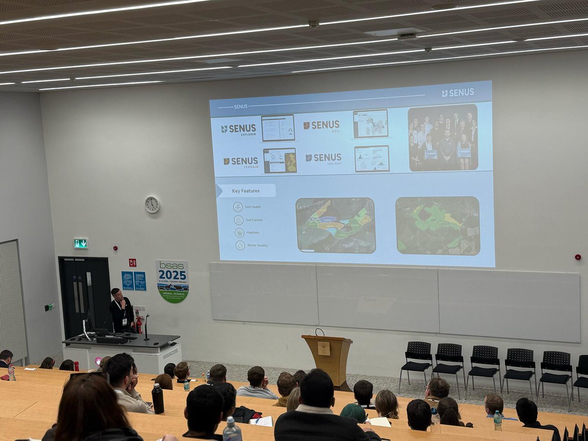 SenusTech's tweet image. British Society of Animal Science (BSAS) Early Careers Day.

Yesterday, our General Manager, Stephen Coen, was honoured to speak alongside an inspiring lineup.

Huge thanks to the BSAS and the University of Galway for organising such an engaging and insightful day.

#BSAS #Senus