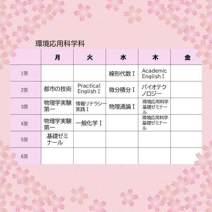MaPPL2025's tweet photo. 皆さん！こんにちは！MaPPLです！
今回は都市環境学部の履修の紹介です！ https://t.co/T5dX4kNIM9
