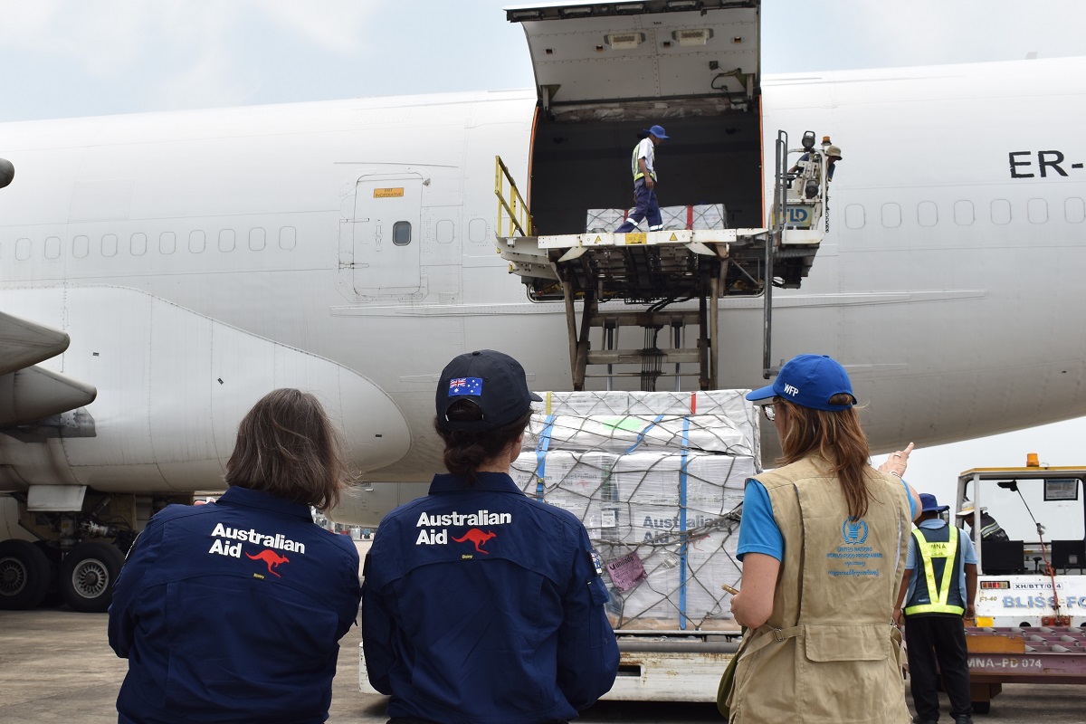 More than 100 pallets of Australian humanitarian relief supplies have touched down in Myanmar.  

Received by Australia’s Head of Mission, the essential items will provide life-saving assistance to families and communities impacted by the earthquake.