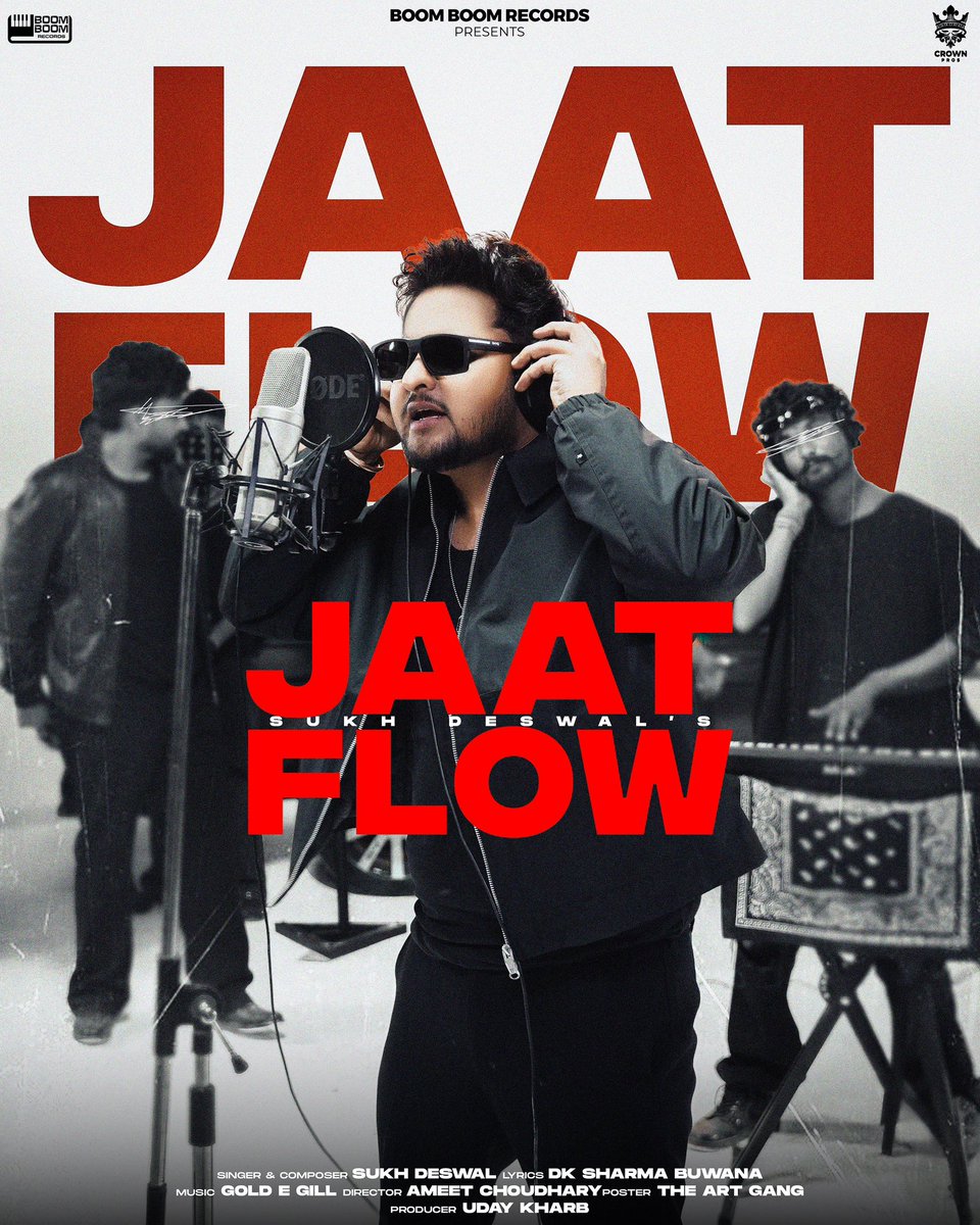 VjayKharb's tweet photo. We are feeling loud and proud to make a announcement that this track which is named as “Jaat Flow” is coming very soon in front of all us, which is sung by one and only @sukhdeswalmusic sir, penned by @dk_sharma_buwana and music were given by none another than @goldegillmusic sir https://t.co/xDjJCKrvBO