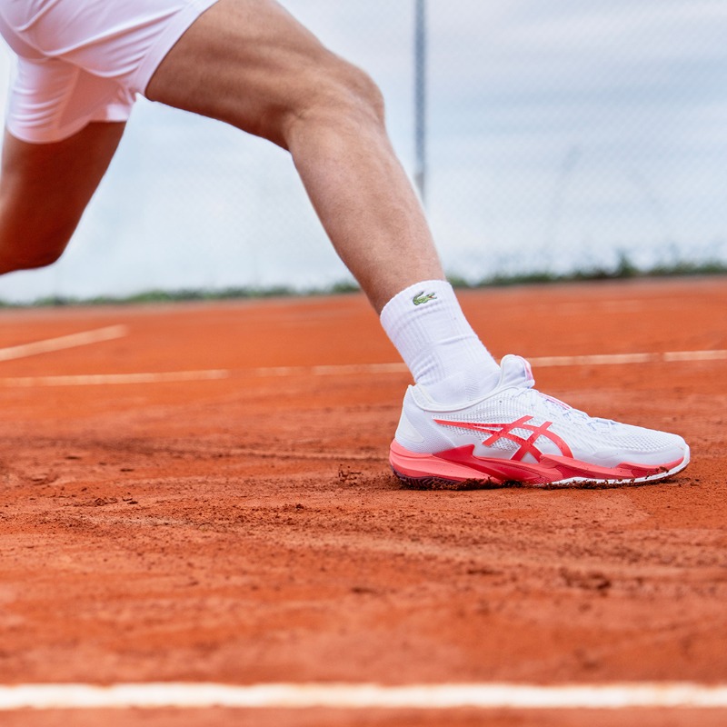 ASICS_JP's tweet photo. ◤COURT FF 3 NOVAK|New Color◢
White/Electric Red
先行販売開始
スピードと安定性を、両立したフラッグシップモデル
4/17より一般販売開始
※画像のシューズはクレーコート用ですが、
日本国内で発売されるシューズはオールコート用です。
#PARISCOLLECTION