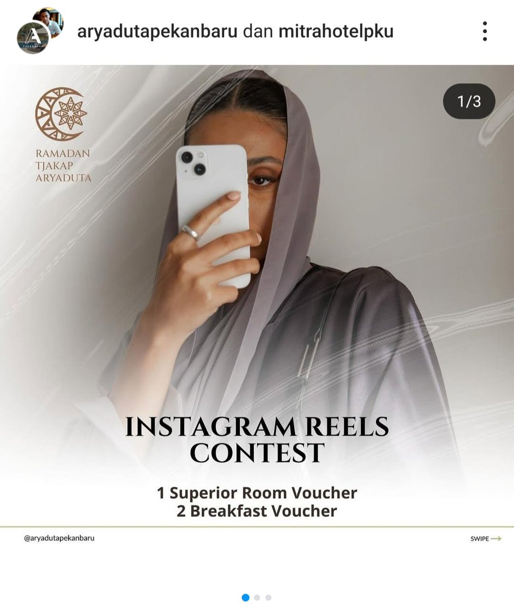 Dimaaksi's tweet photo. Guys mau nanya, apakah Hotel Aryaduta (di mana pun itu) saat bikin kompetisi &amp; sudah waktunya ngumumin tapi gk dilakukan? 

Agak aneh aja bikin kompetisi, tapi hasilnya di ghosting. Padahal di 5 April harusnya @AryadutaPKU udah ngumumin, tapi sampe sekarang gak ada hilalnya. https://t.co/qPzD2AQuoU