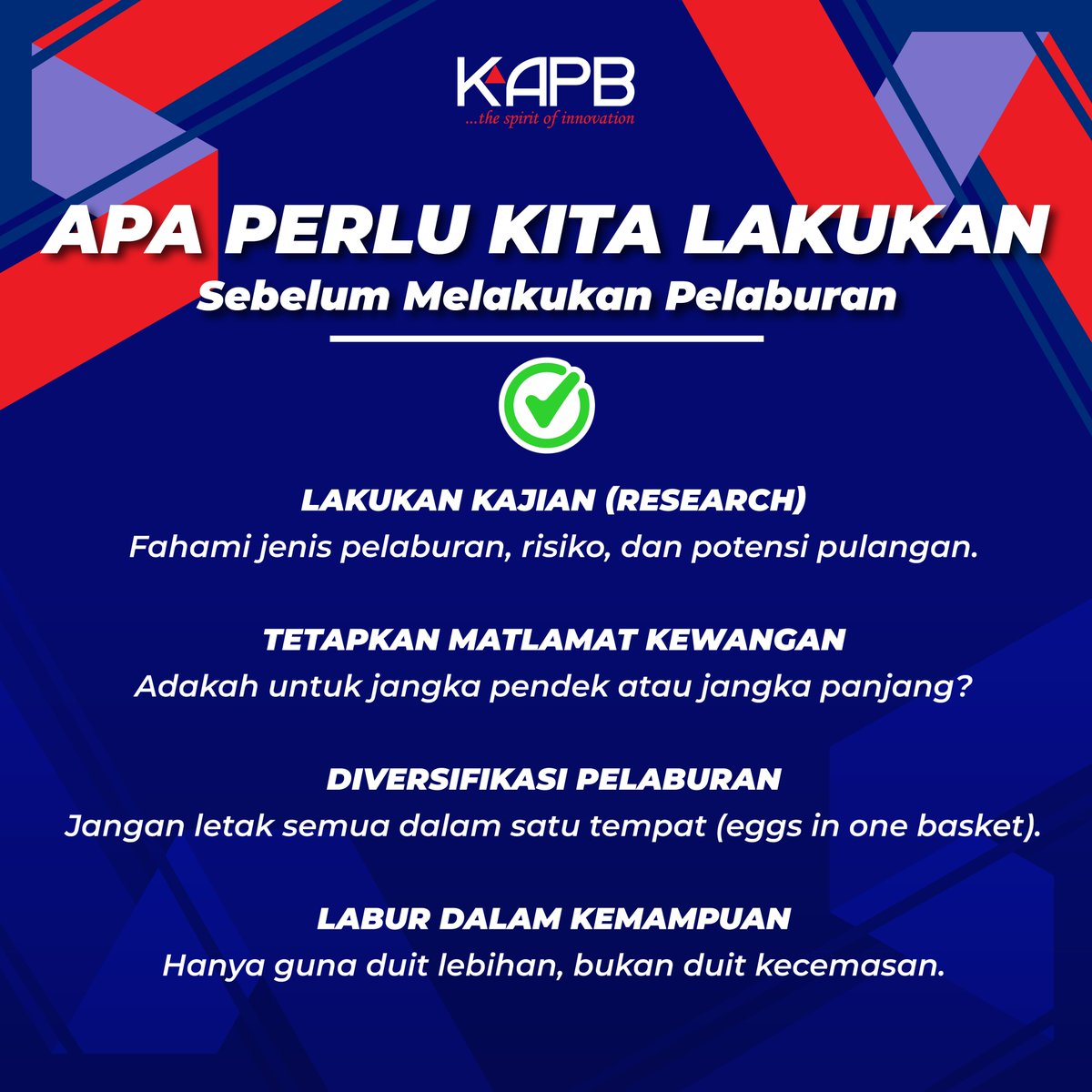 Koperasi Amanah Pelaburan Berhad (KAPB) tweet media