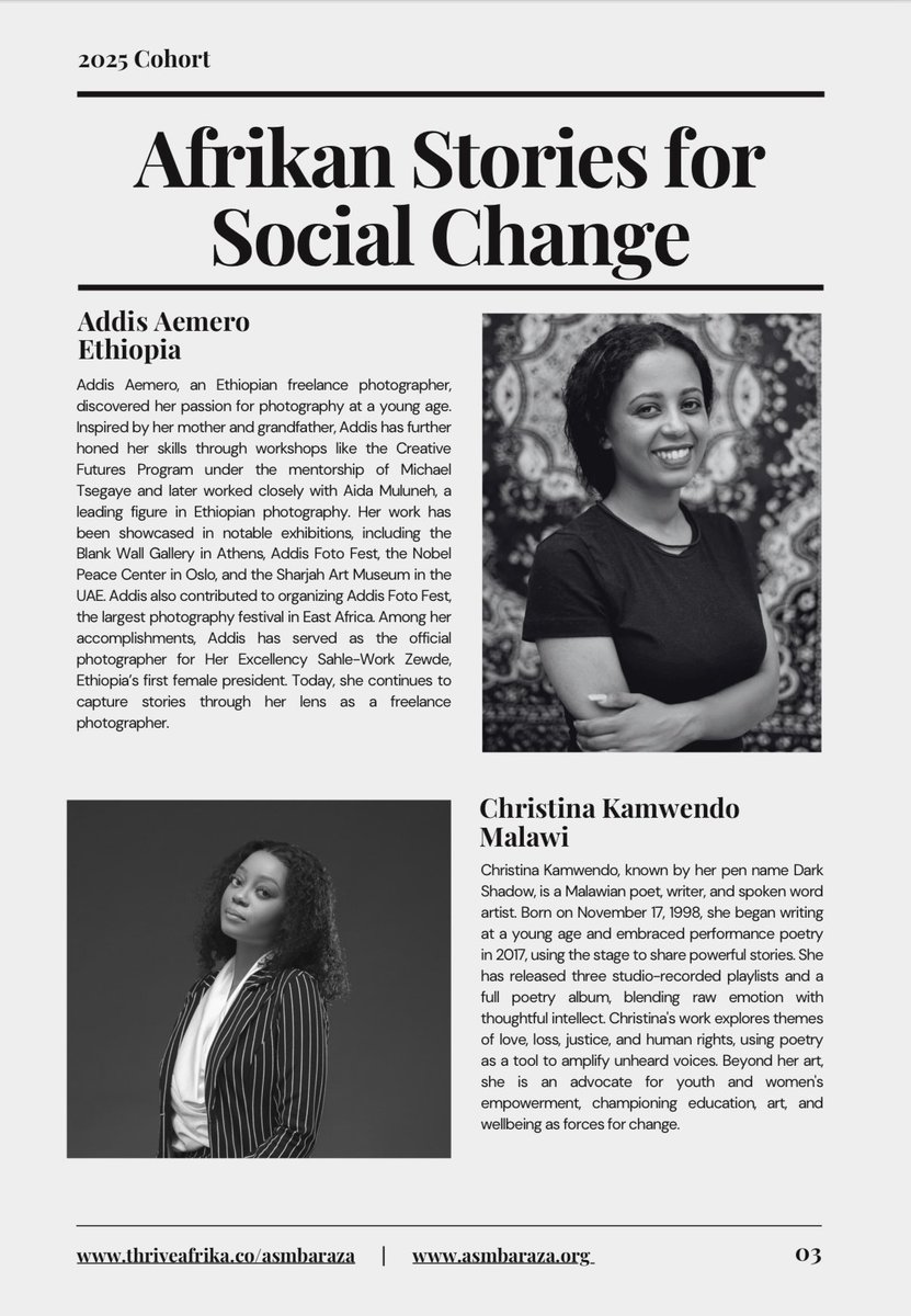 Cde_Masiyiwa's tweet photo. 🌑African Stories for Social Change : @asmbaraza will take place in Ghana! Meet the 2025 Cohort of African Change Makers! This year’s theme : THE POWER OF SOCIAL MOVEMENTS! You can also follow the conversations online! https://t.co/iDIcKP7asH