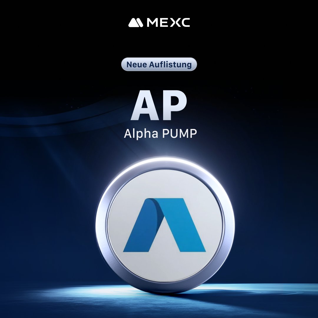 MEXC_DE's tweet photo. ✅ Alpha PUMP $AP wird gelistet!
Kickstarter erfolgreich – Trading startet am 08.04.2025, 12:00 MEZ in der Innovation Zone 🚀
📥 Einzahlungen: Offen
📤 Auszahlungen: ab 09.04.2025, 12:00 MEZ
🔗 https://t.co/Tw4AaTKSrZ
#AlphaPUMP #AP #Kickstarter #KryptoNews https://t.co/Fj79gELBzp