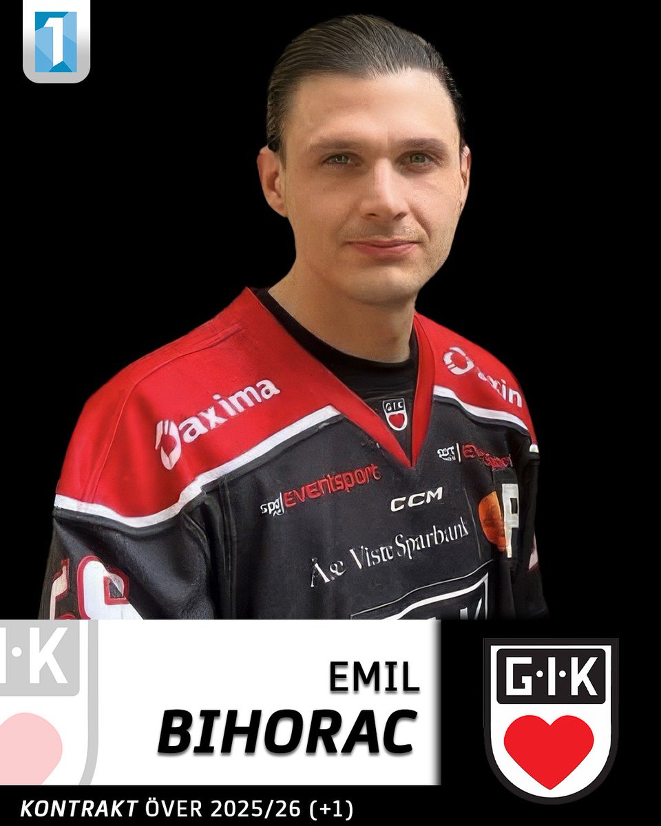 Emil Bihorac plockas in från Bäcken och blir ny huvudtränare i Grästorp.

– Som ledare är jag krävande. Har en målsättning om att man ska maximera varje tillfälle på isen, på gymmet eller framför en videogenomgång, säger han till GIK:s Instagram.

📸: Grästorps IK