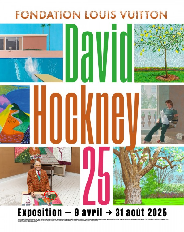 EugenieBastie's tweet photo. Cette affiche sur l'exposition David Hockney à la Fondation Louis Vuitton a été interdite dans le métro parisien au prétexte que l'artiste tient une cigarette dans sa main gauche. 
En revanche les affiches pour Gleeden une entreprise faisant la promotion de l'adultère (qui détruit des familles) ont été allégrement placardées à la vue de tous. 
La folie relativiste et hygiéniste de notre temps en deux images.