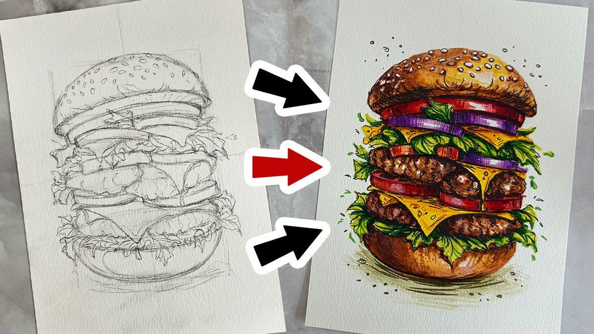 Hi friends! 🫶🫶🫶

Hi friends, dive into the world of art with me and draw a bright and juicy burger. It will not only be fun, but also useful for anyone who wants to improve their drawing skills!

youtube.com/watch?v=0JmDPX…