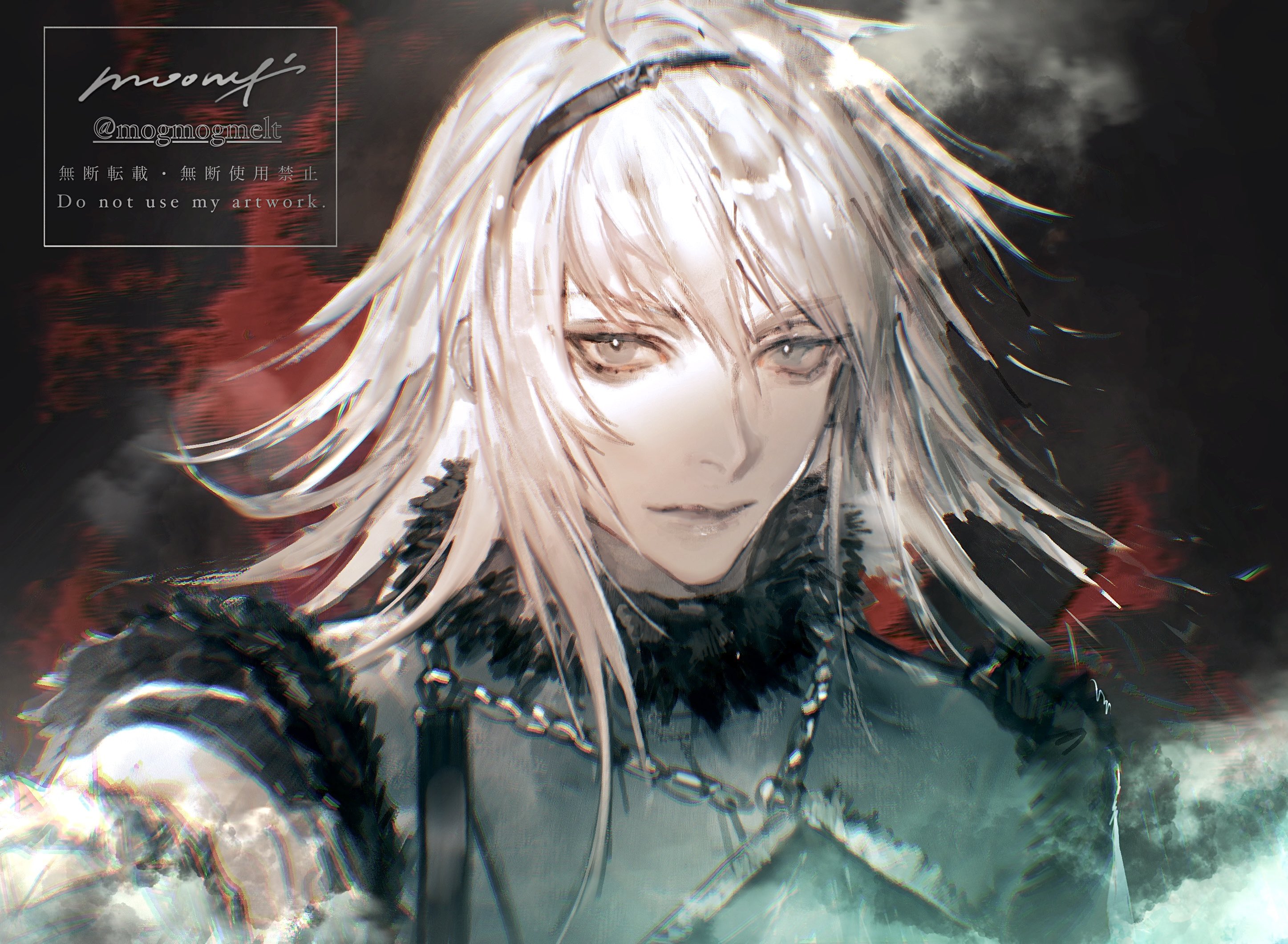 オリジナルイラストプレート 「ニーア レプリカント/ニーア